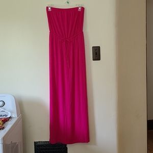 Old Navy Strapless Tube Maxi Dress Size Small P